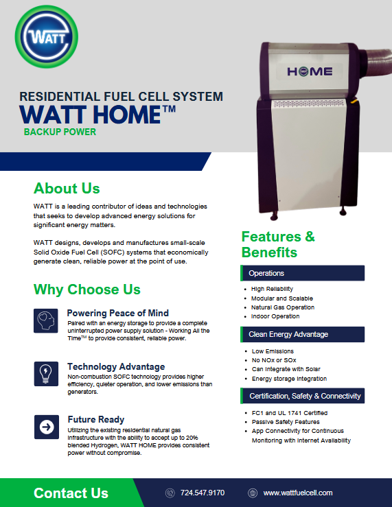 WATT HOME™ Backup Power
